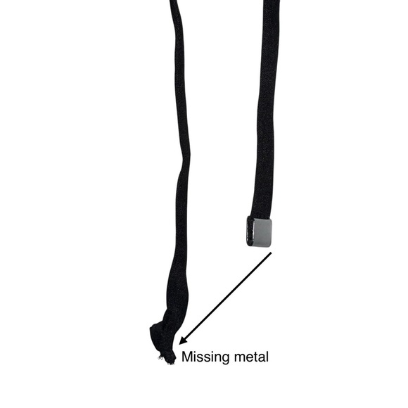 LAFAYETTE 148 | Hooded Zip Up Vest | Black Metallic Gold | Athleisure Casual M - Picture 4 of 5